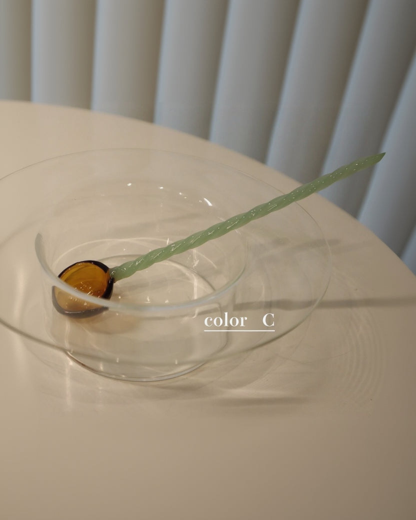ガラススプーン