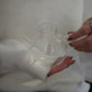 Round glass teapot